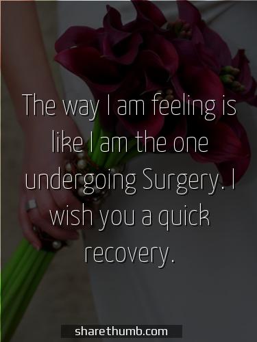 get well wishes after breast cancer surgery